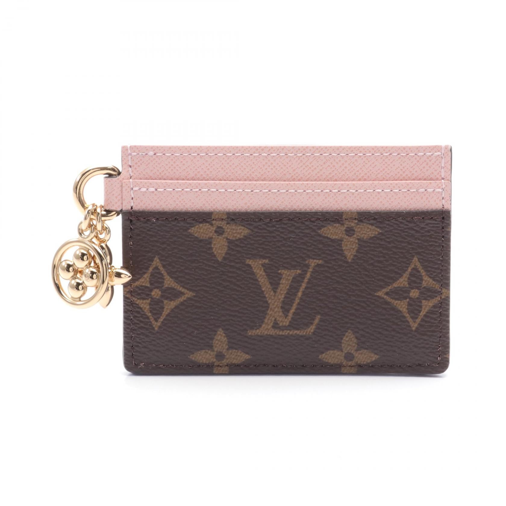 Louis Vuitton Monogram Charms Card Holder Canvas Card Case M82739 in Excellent Condition