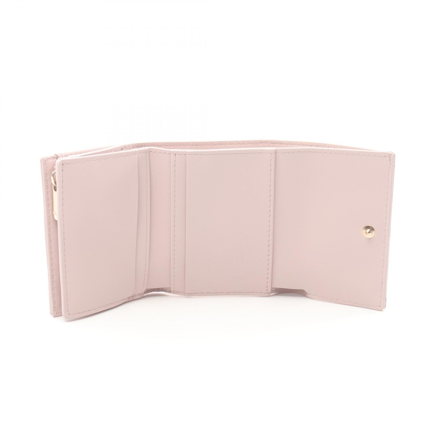 Dior My Dior Hibiscus L Zip Wallet