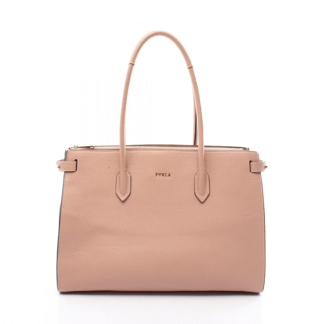 Furla Leather Tote Bag Pink