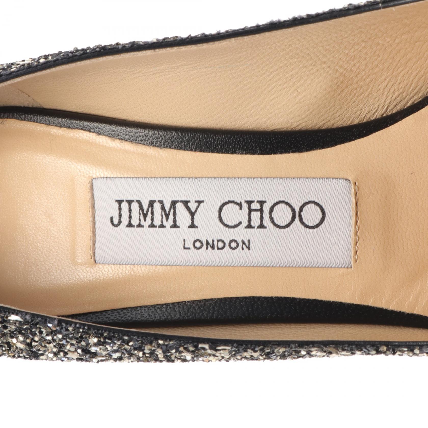 Jimmy Choo Glitter ROMY85 Pumps