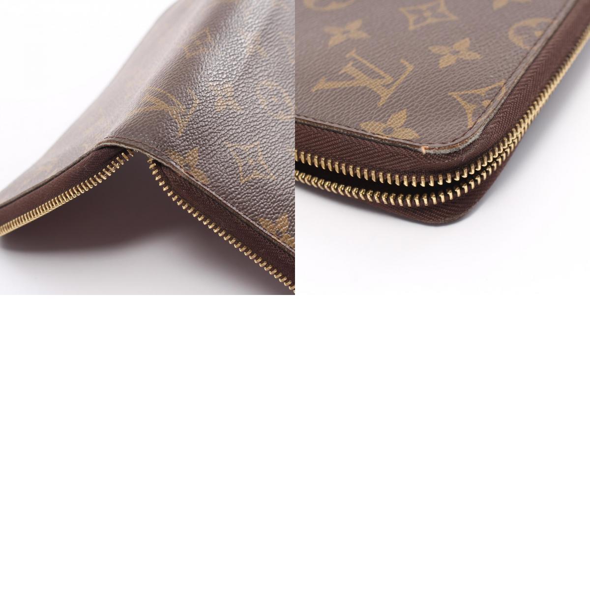 Louis Vuitton Zippy Organizer Wallet Brown M60002