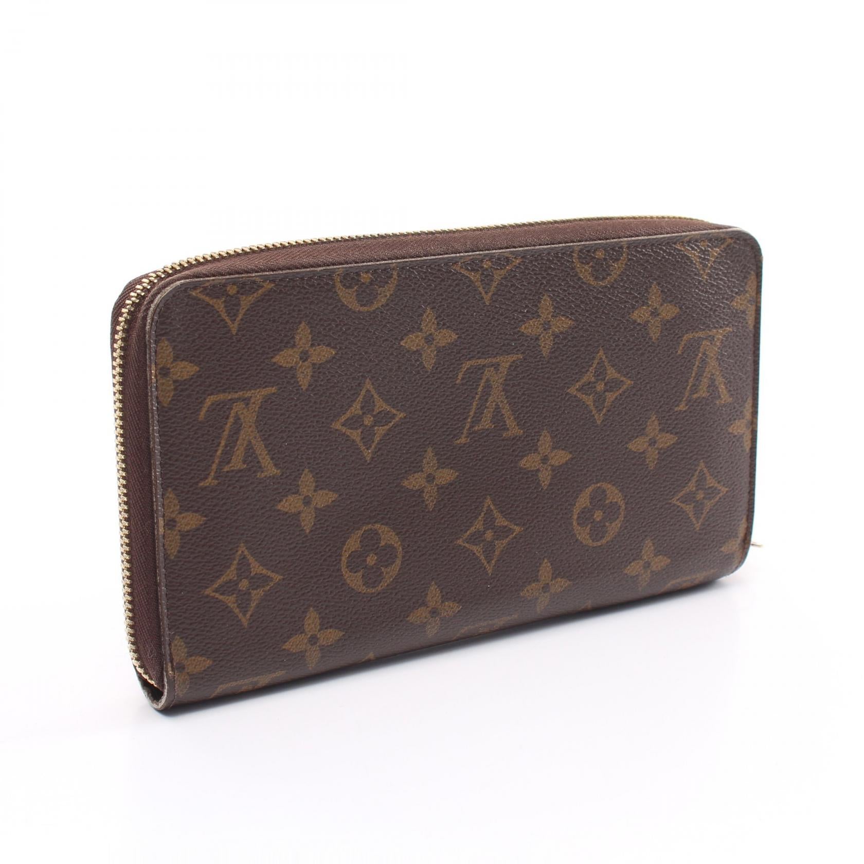 Louis Vuitton Zippy Organizer Wallet Brown M60002