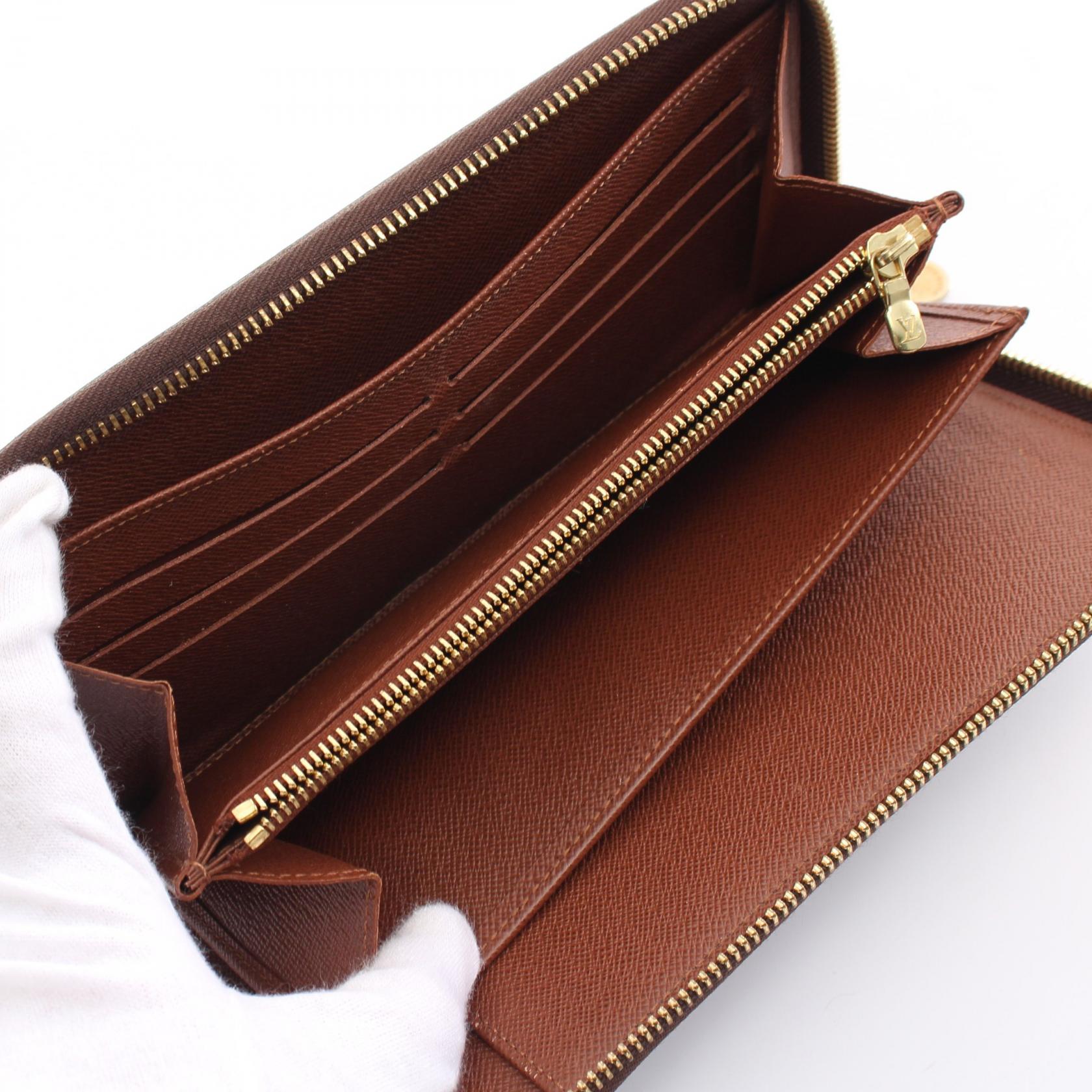 Louis Vuitton Zippy Organizer Wallet Brown M60002