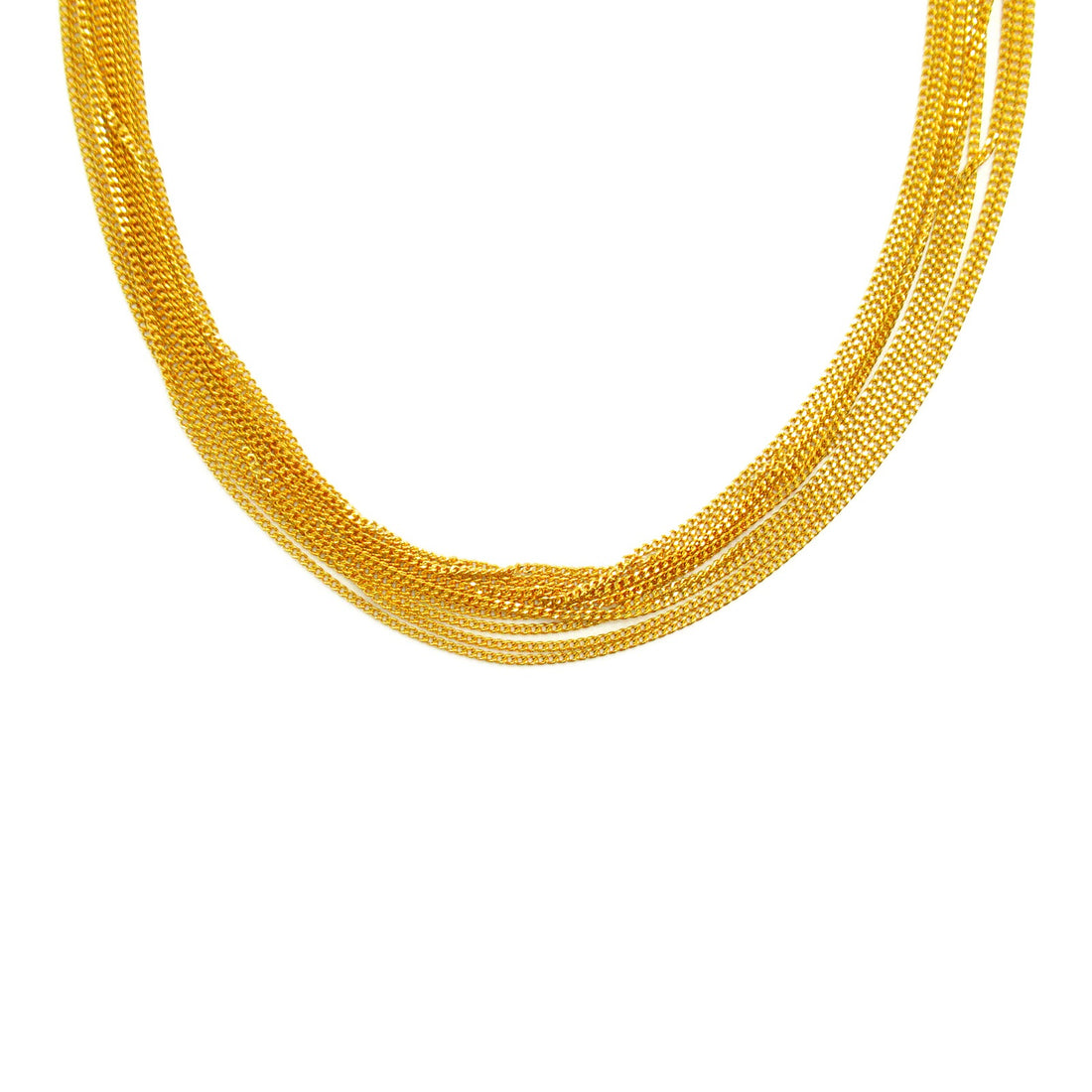 K18 Yellow Gold Design Necklace