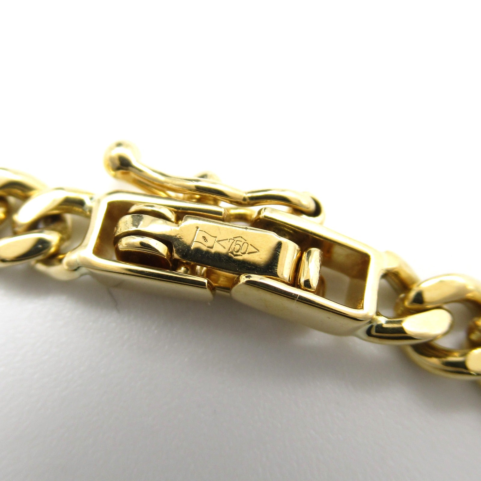 K18 Yellow Gold 2-Men Necklace Jewelry