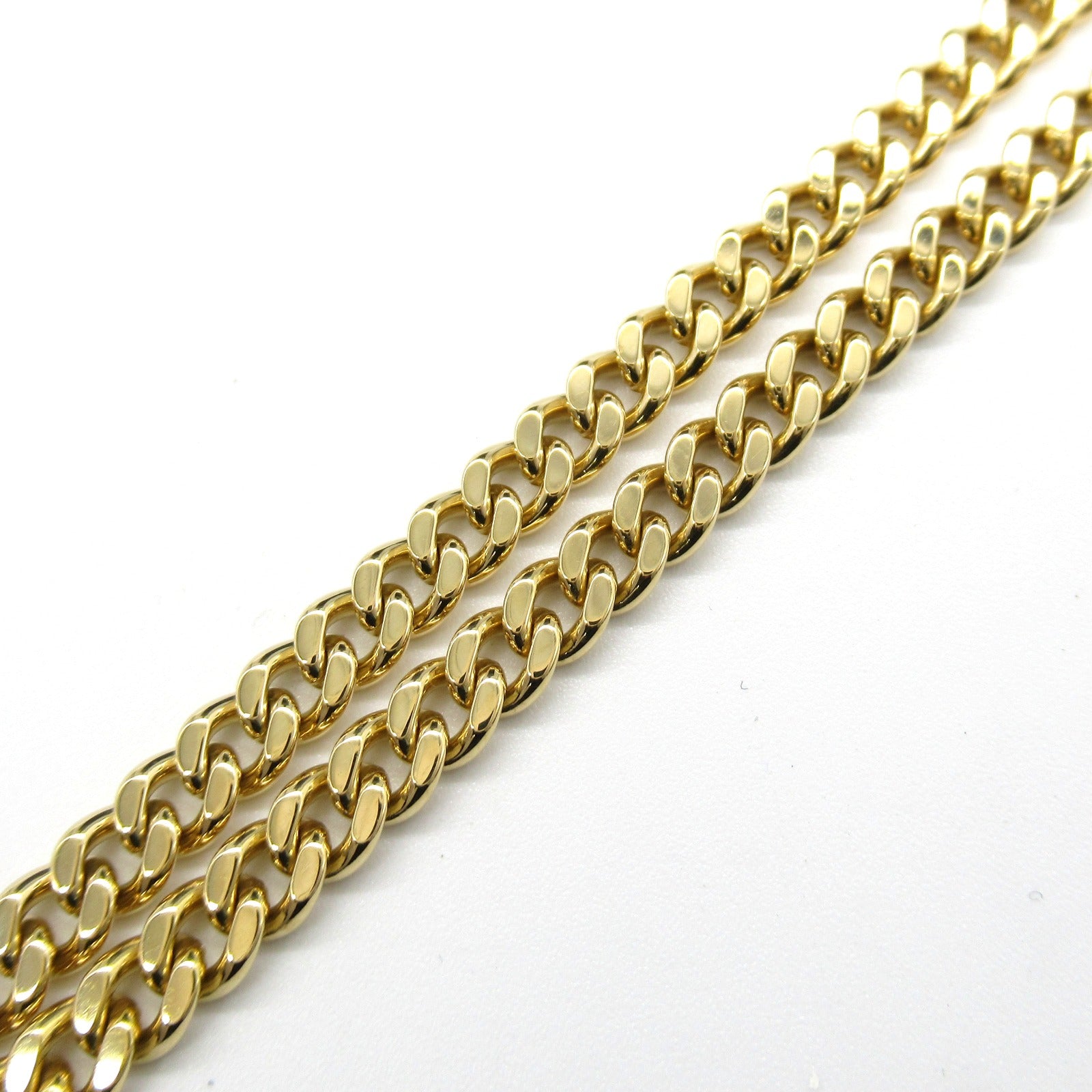 K18 Yellow Gold 2-Men Necklace Jewelry