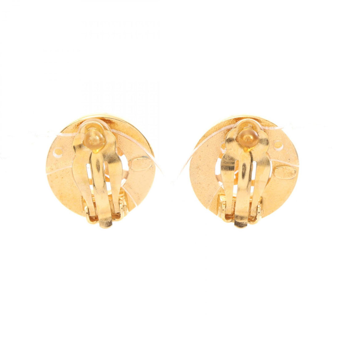 Chanel Coco Mark Earrings Gold Plated