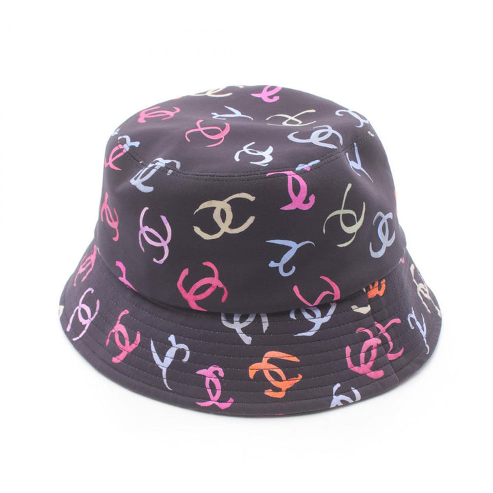 Chanel Coco Mark Fabric Hat for Women