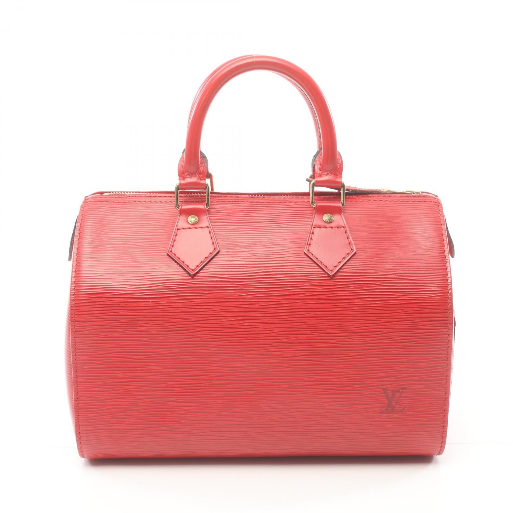 Louis Vuitton Speedy 25 Leather Handbag M43017 in Great Condition