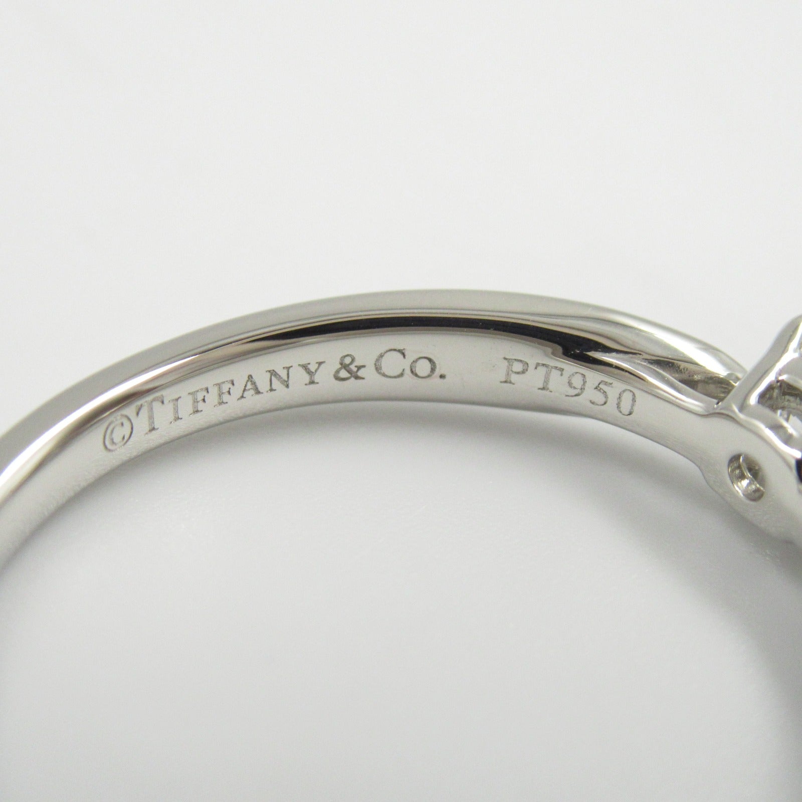 Tiffany & Co Platinum  Harmony Diamond Ring Metal Ring in Great Condition