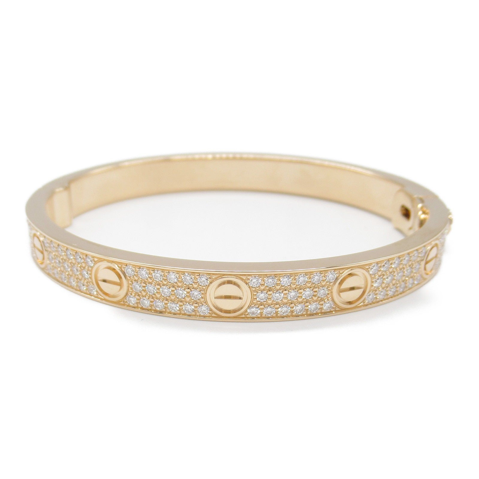 Cartier Love Bracelet Diamond K18PG Pink Gold N6036917