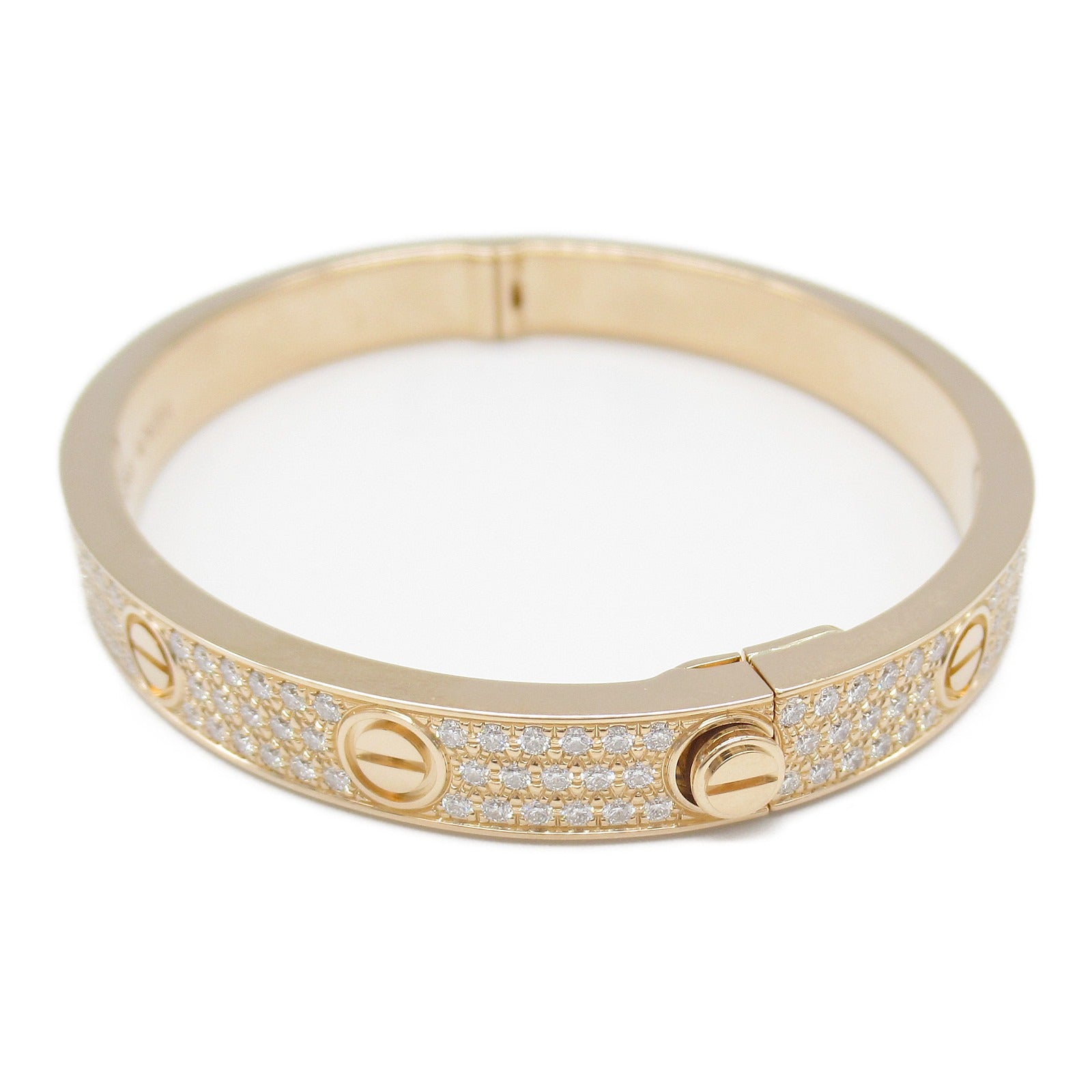 Cartier Love Bracelet Diamond K18PG Pink Gold N6036917