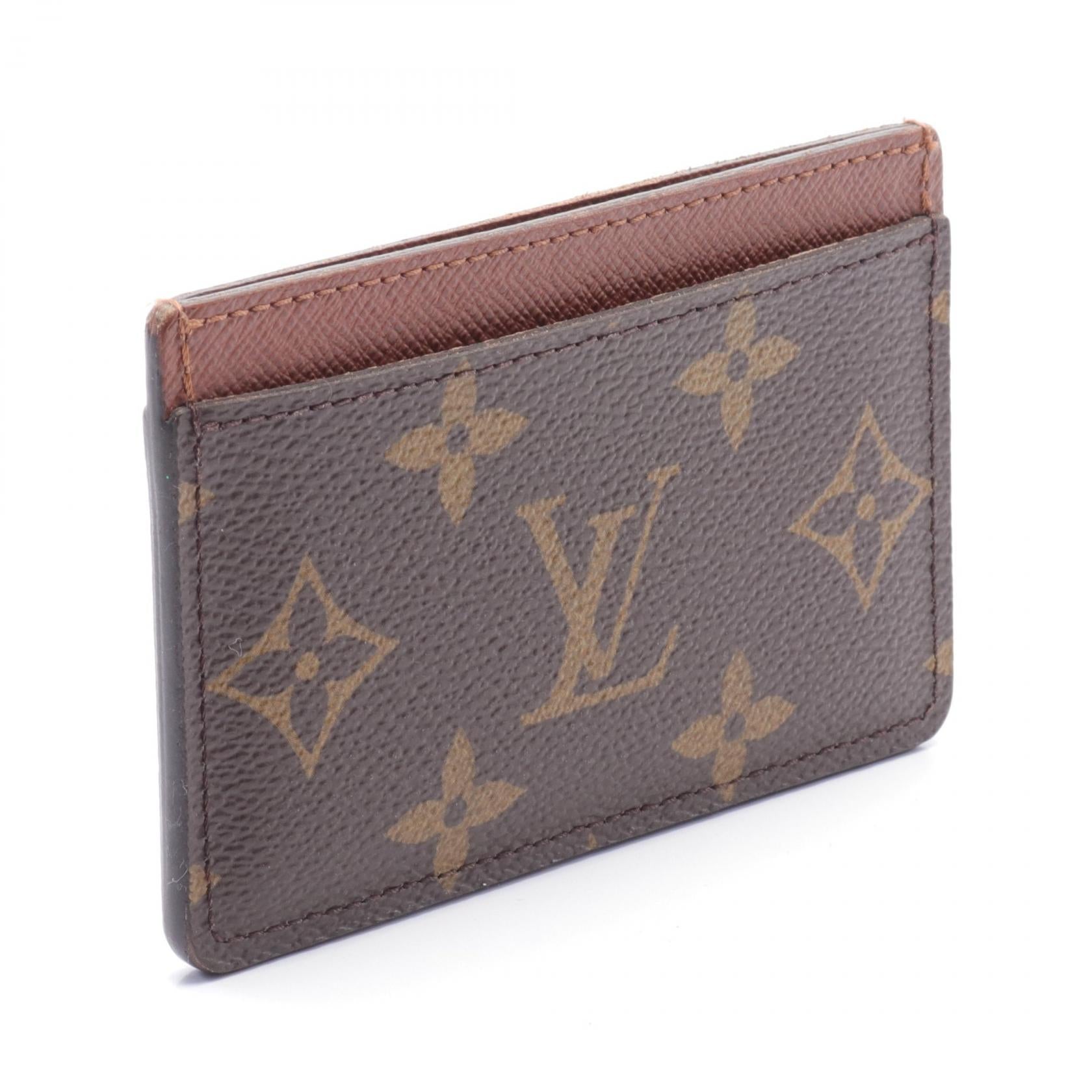 Louis Vuitton Monogram Card Holder Canvas Card Case M61733 in Very Good Condition