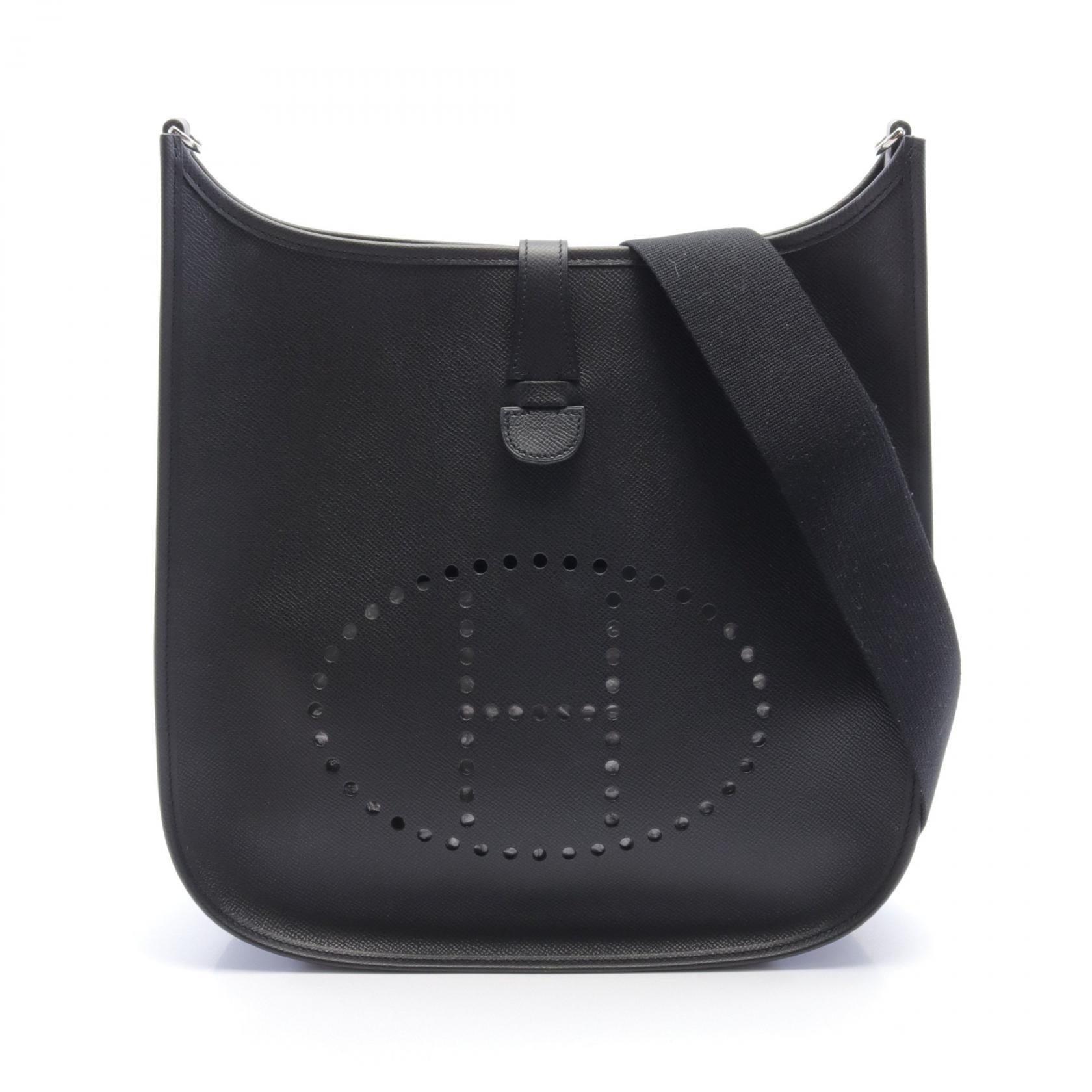 Hermes Evelyne I GM Shoulder Bag Black