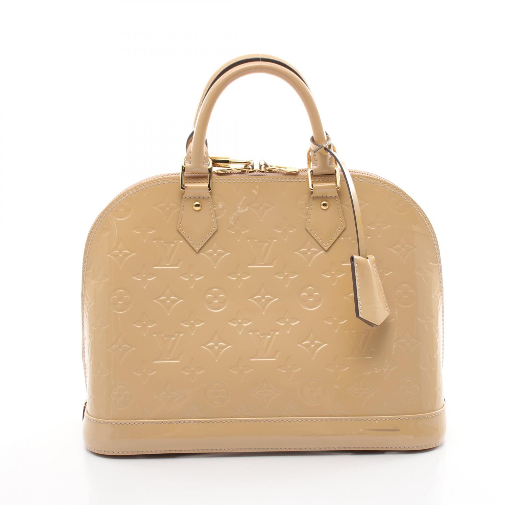 Louis Vuitton Alma PM Vernis Handbag M91614