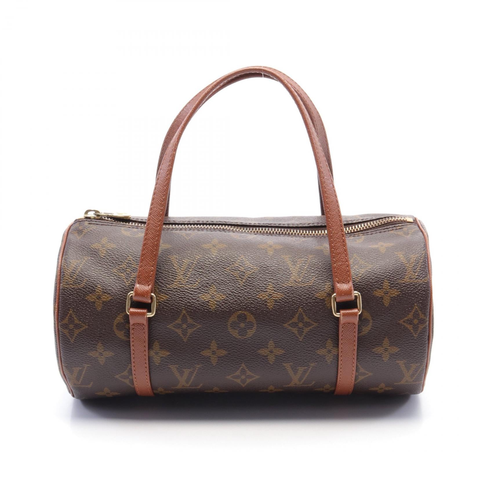 Louis Vuitton Papillon 26 Handbag Monogram Brown