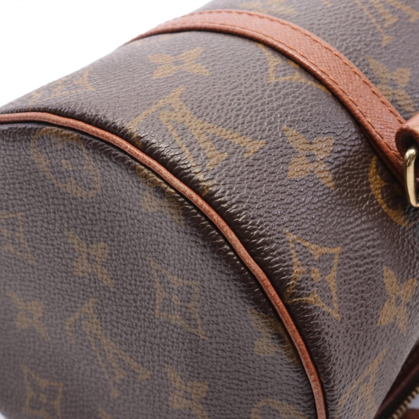 Louis Vuitton Papillon 26 Handbag Monogram Brown