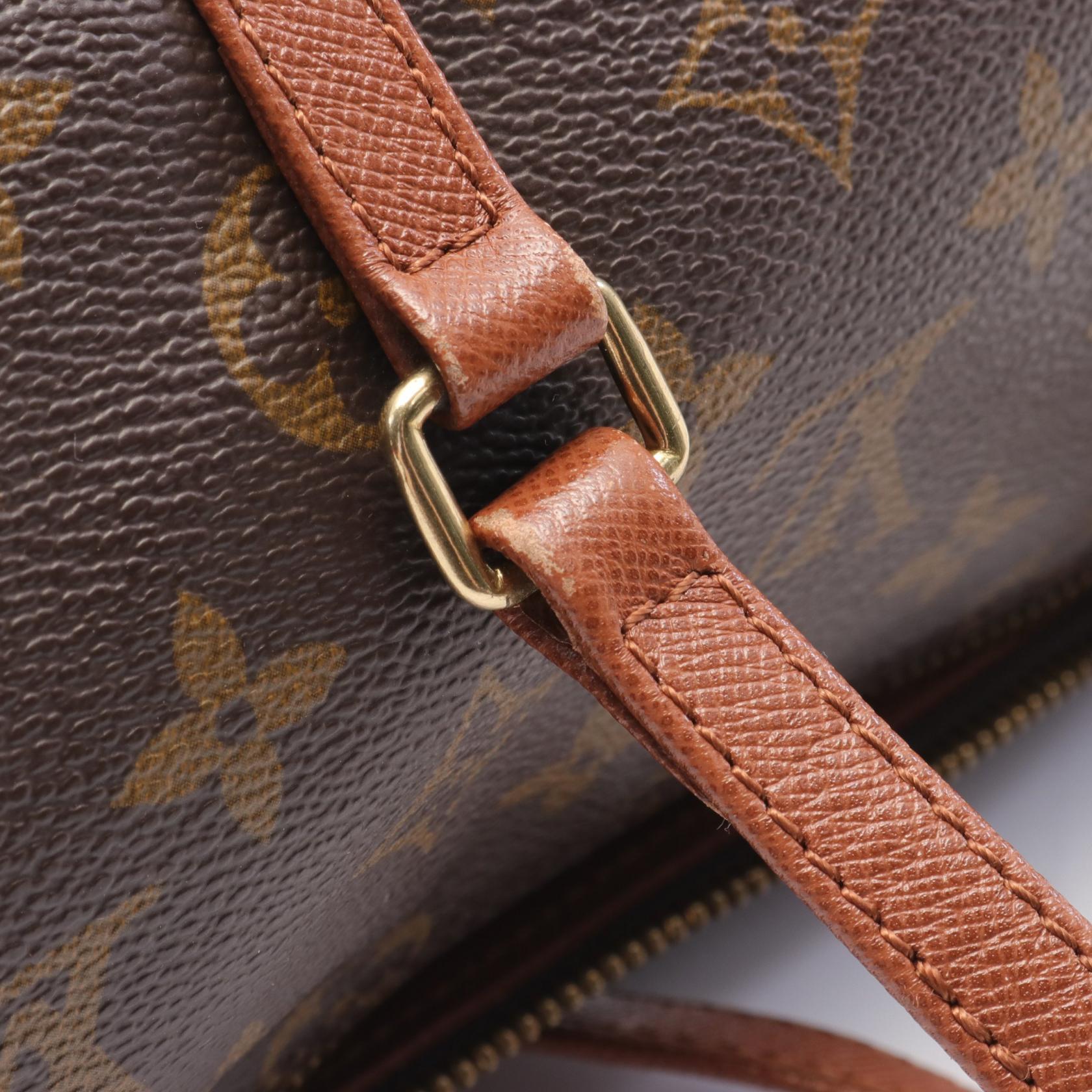 Louis Vuitton Papillon 26 Handbag Monogram Brown