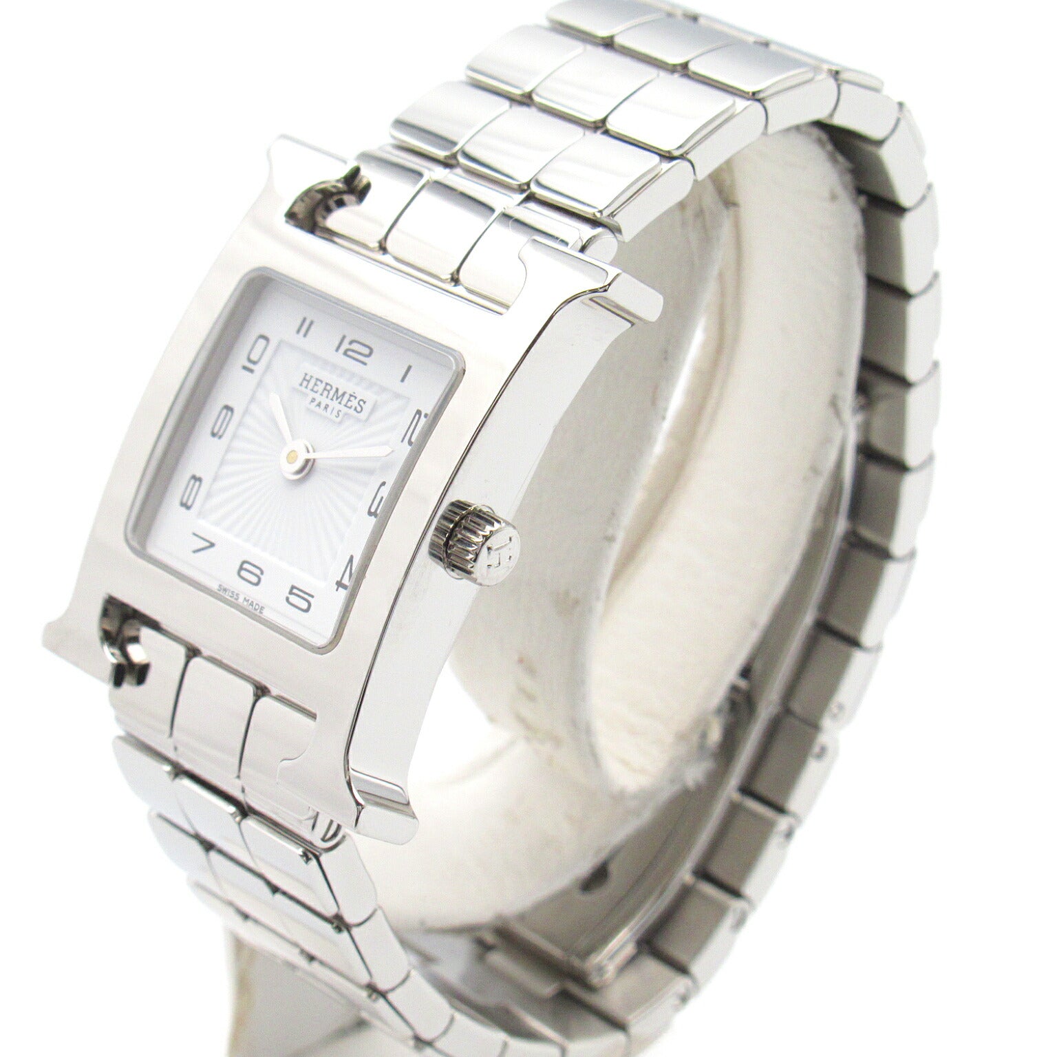 Hermes H Watch Stainless Steel Quartz Watch