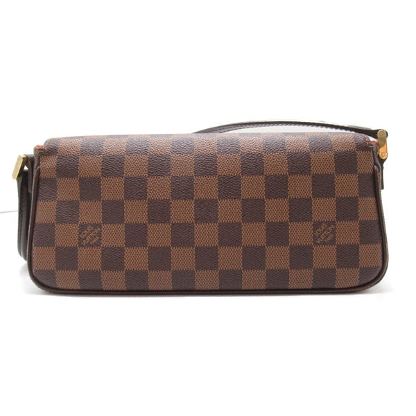 Louis Vuitton Damier Ebene Recoleta Canvas Shoulder Bag N51299 in Excellent condition