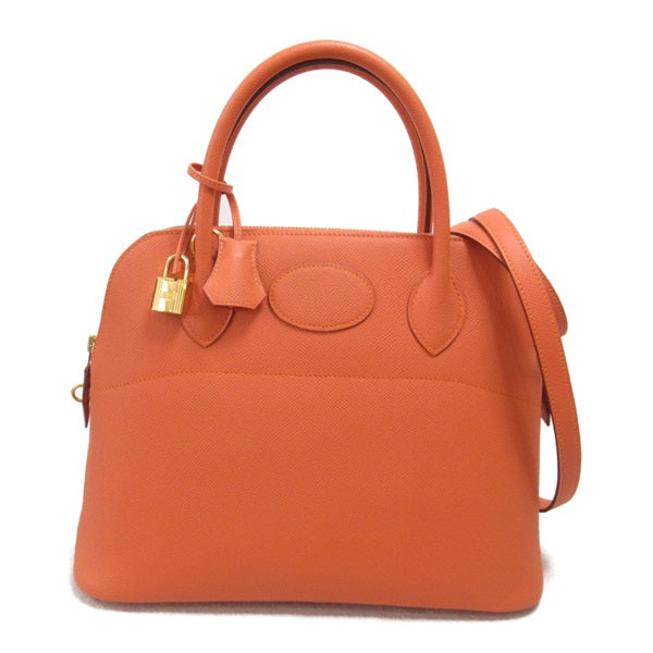 Hermes Epsom Bolide 31 Leather Handbag in Excellent condition