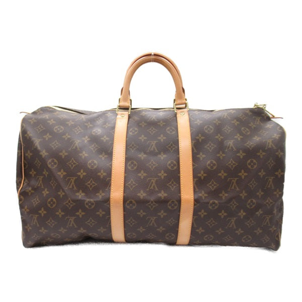 Louis Vuitton Monogram Keepall 55 Travel Bag Canvas M41424 in Excellent condition