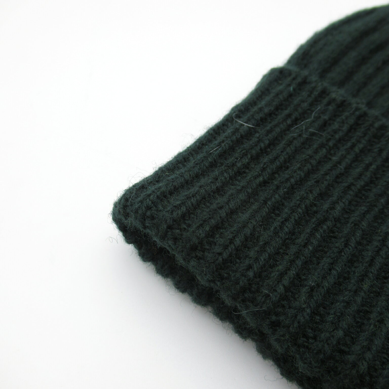 Maison Margiela Wool Knit Hat Green