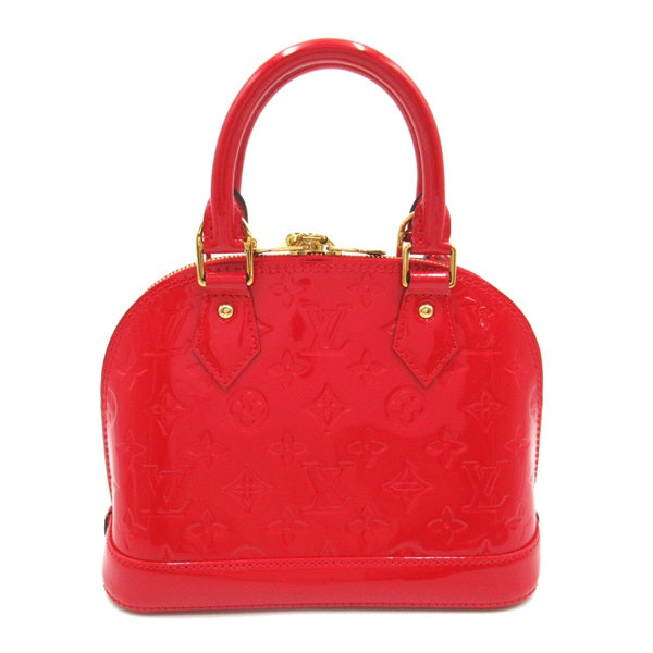 Louis Vuitton Monogram Vernis Alma BB Handbag Leather M90174 in Excellent condition