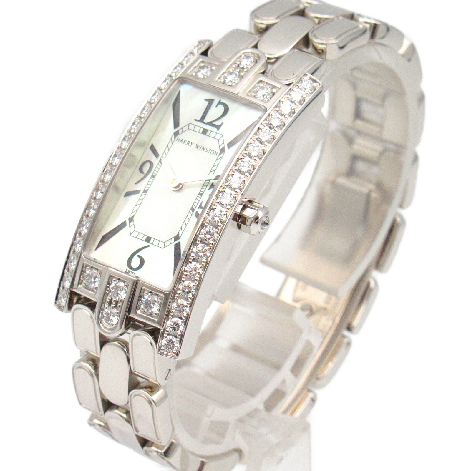 Harry Winston Avenue C Watch White Gold