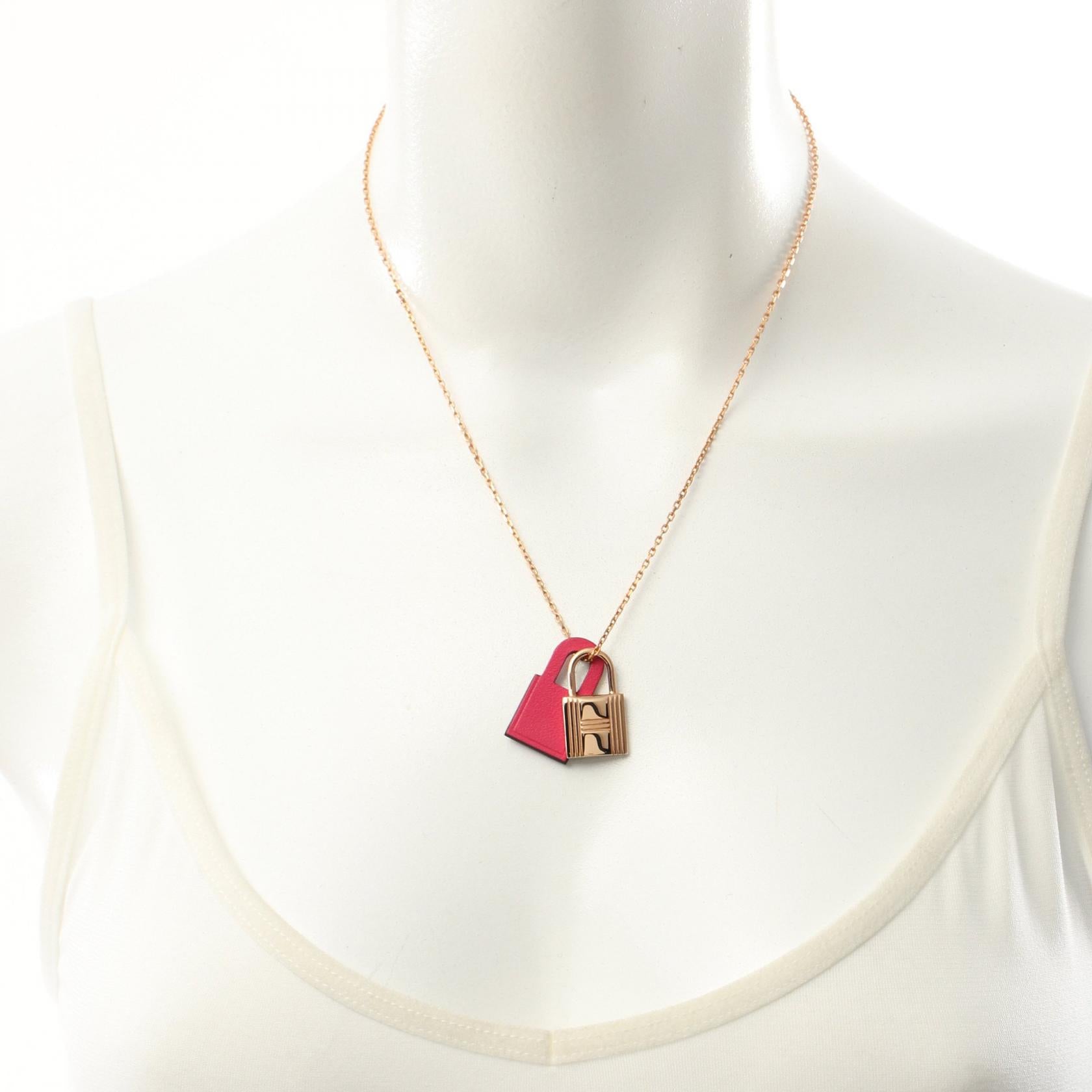 Hermes Kelly Necklace Gold Plated Jewelry