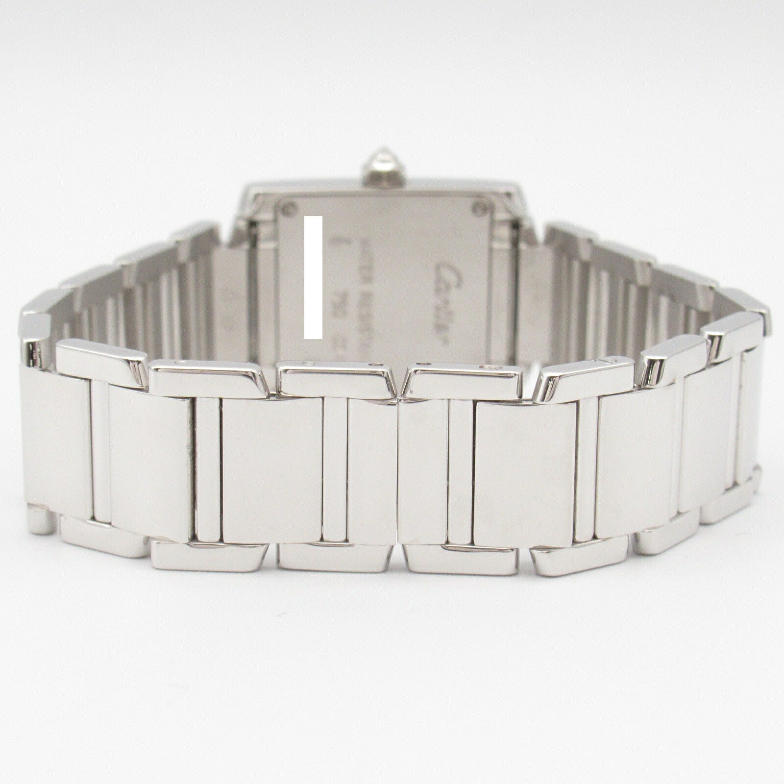 Cartier Tank Française Diamond Bezel Watch WF1002S3