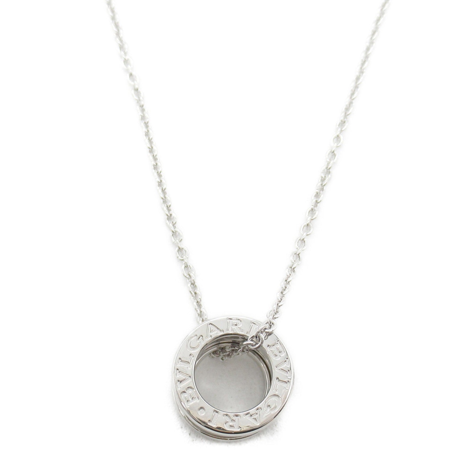 Bvlgari B-zero1 Necklace K18WG White Gold