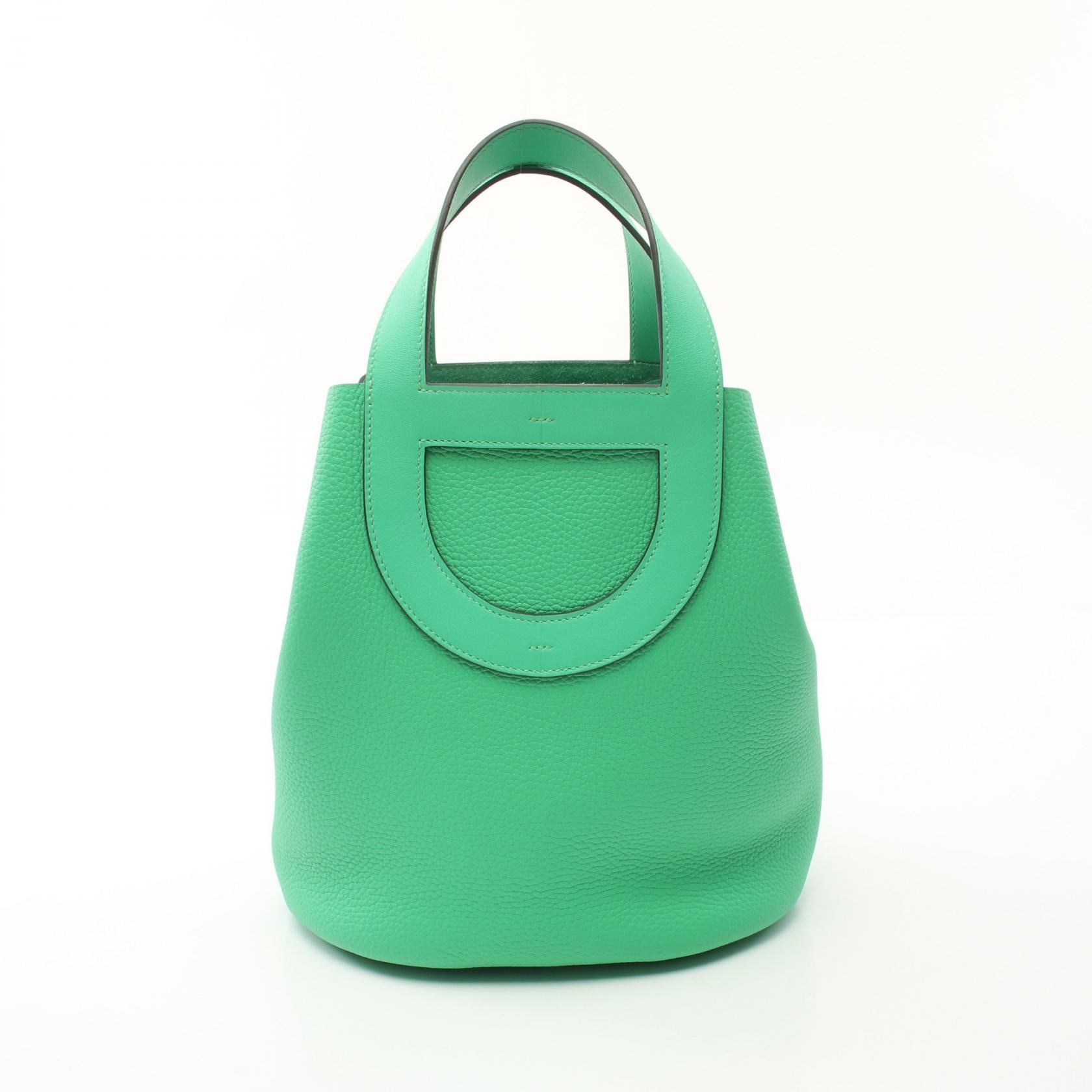 Hermes In The Loop 23 Green Handbag