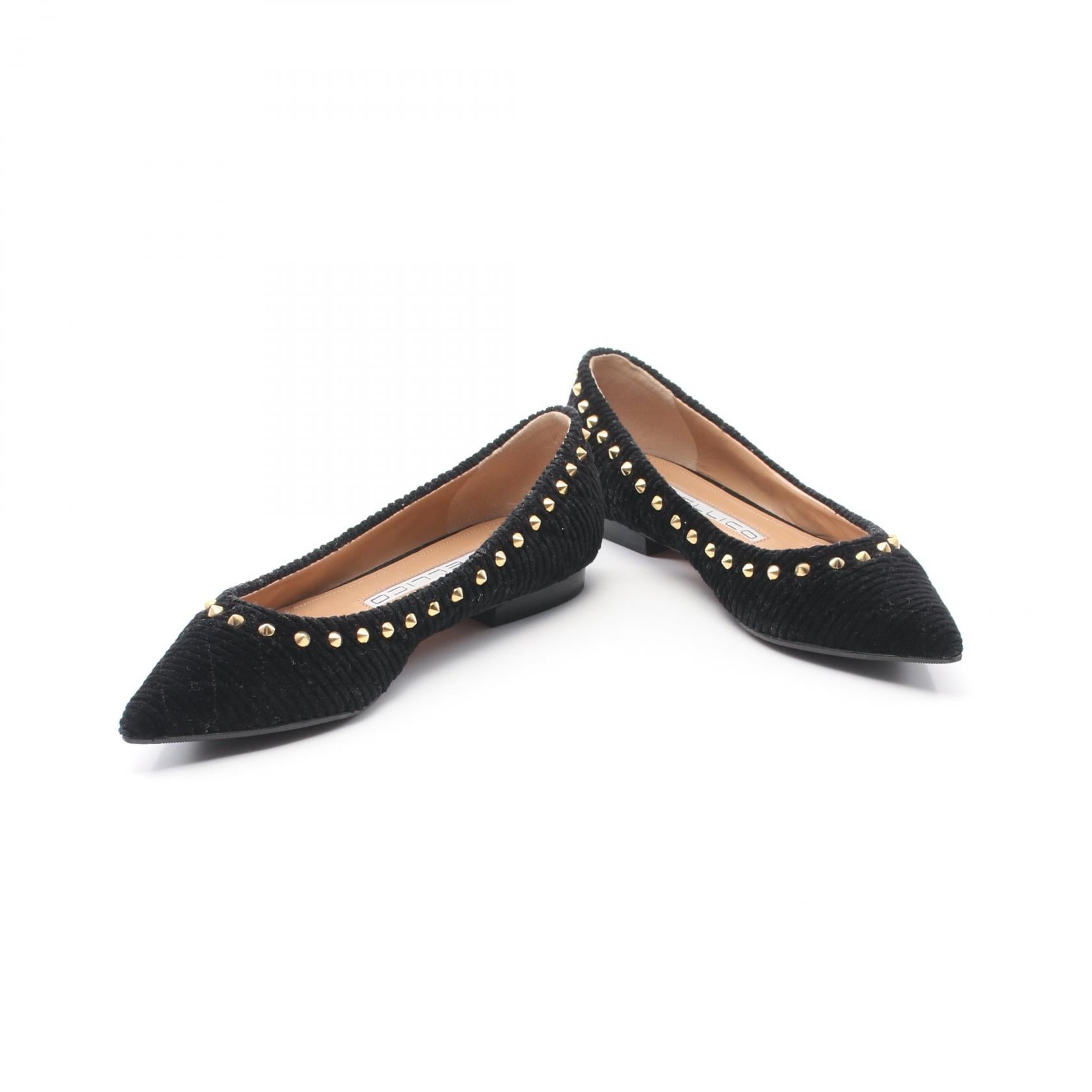 Pellico Corduroy Pumps Black