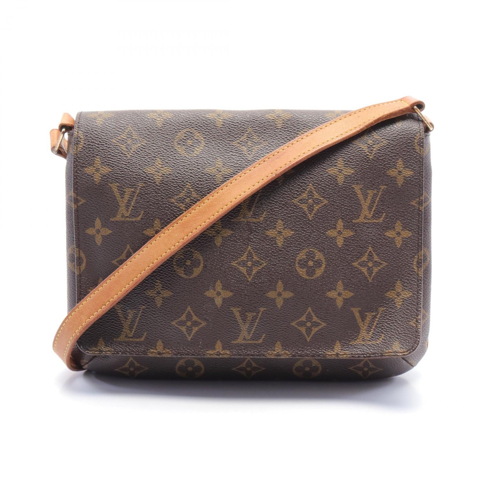 Louis Vuitton Monogram Musette Tango Short Strap Canvas Shoulder Bag M51257 in Good Condition