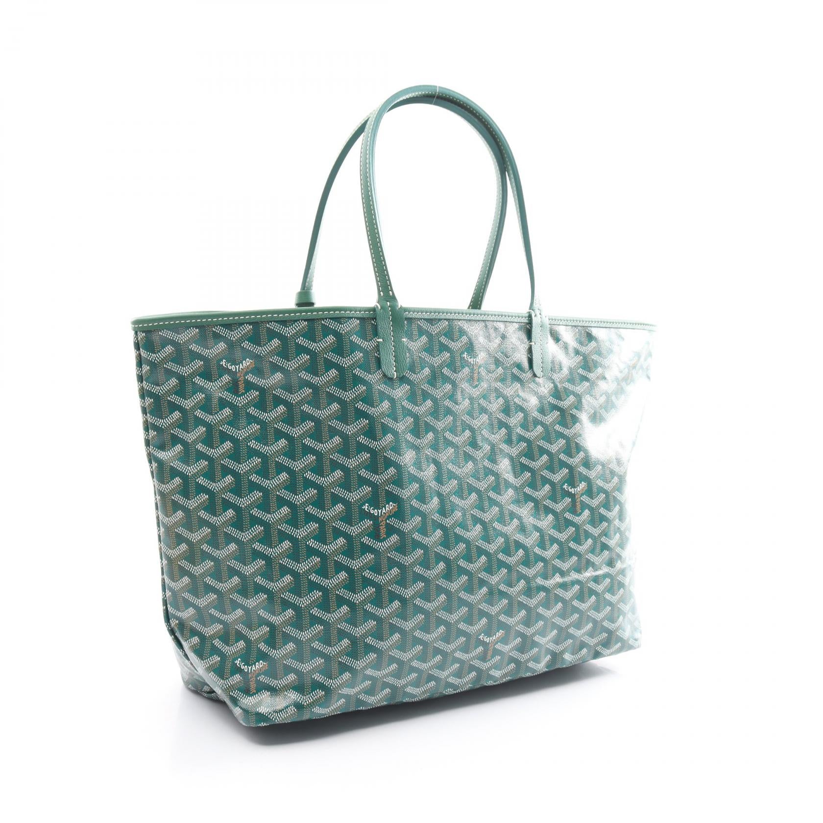 Goyard St. Louis PM Tote Bag PVC Canvas Leather