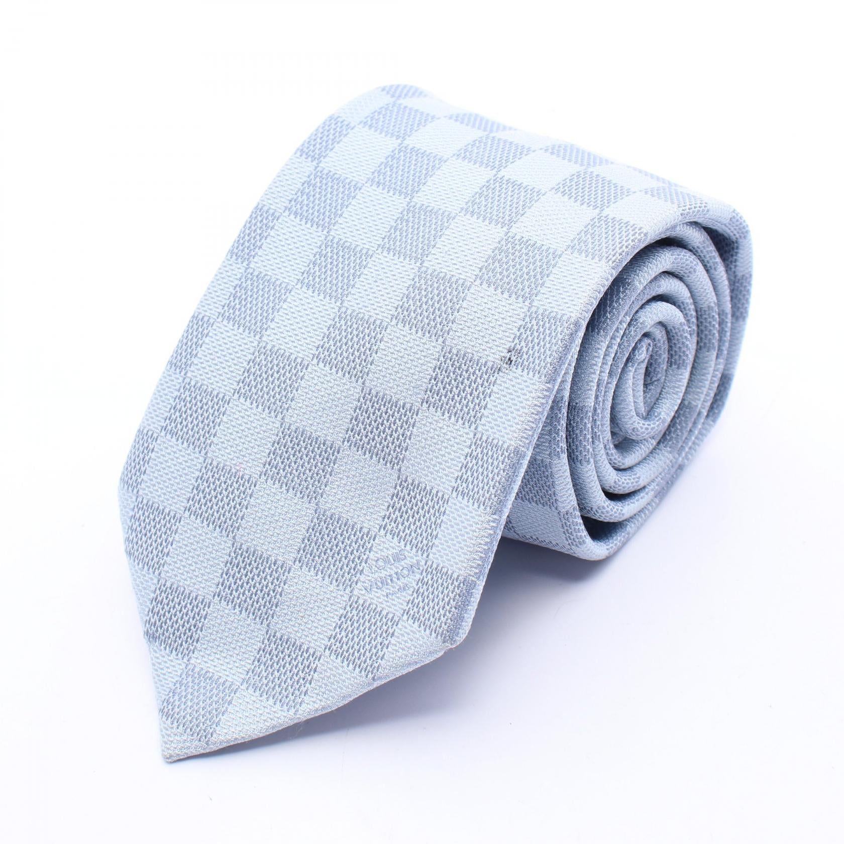 Louis Vuitton Damier Silk Classic Tie M78754