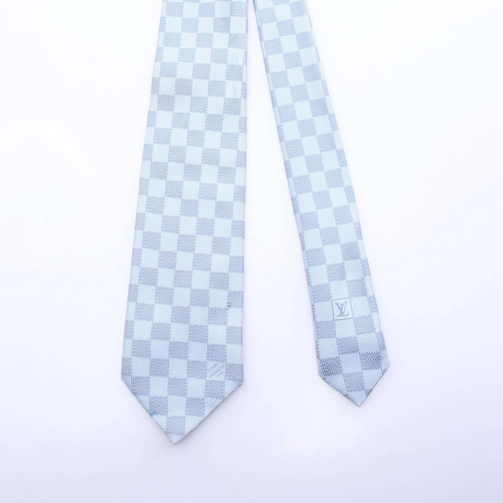 Louis Vuitton Damier Silk Classic Tie M78754