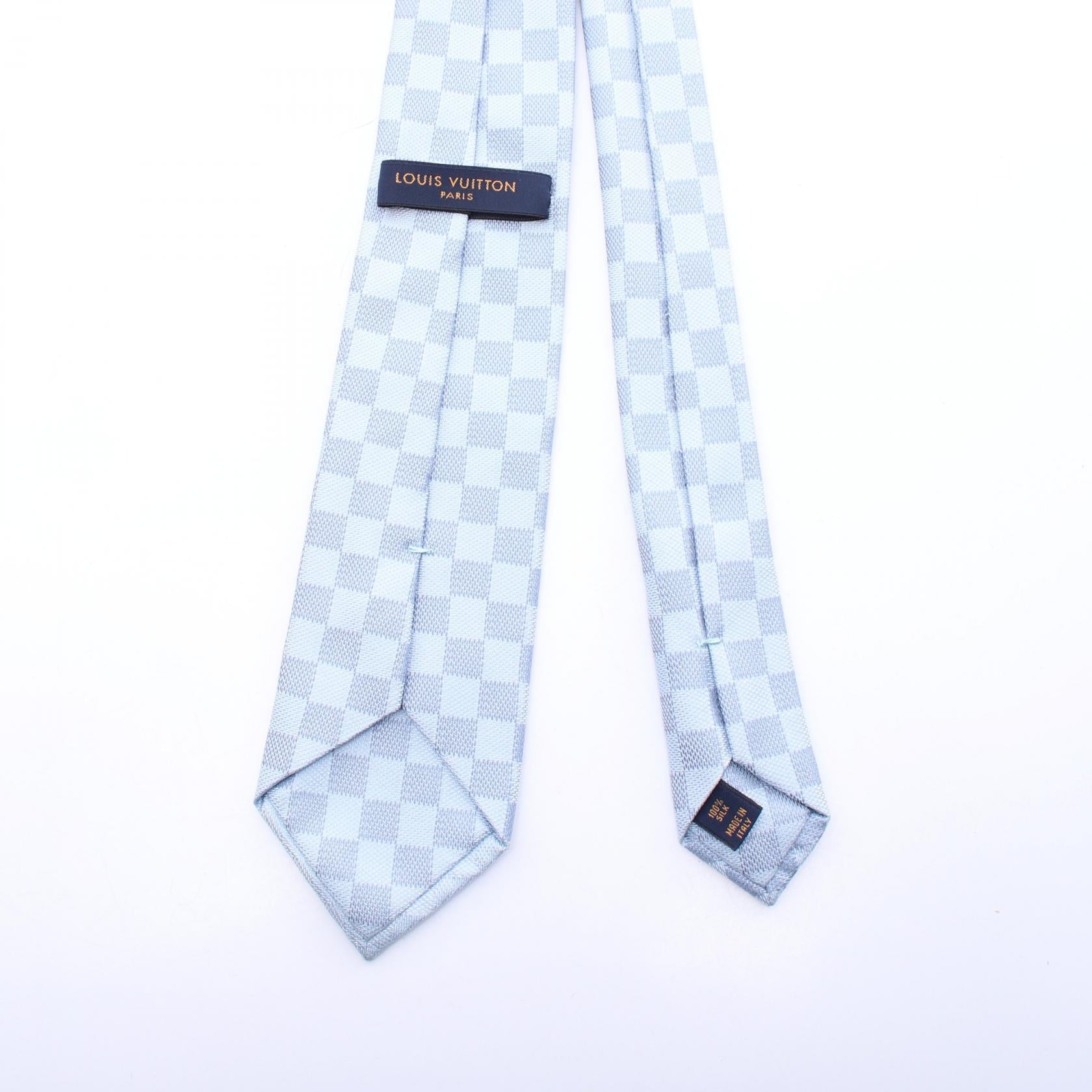 Louis Vuitton Damier Silk Classic Tie M78754