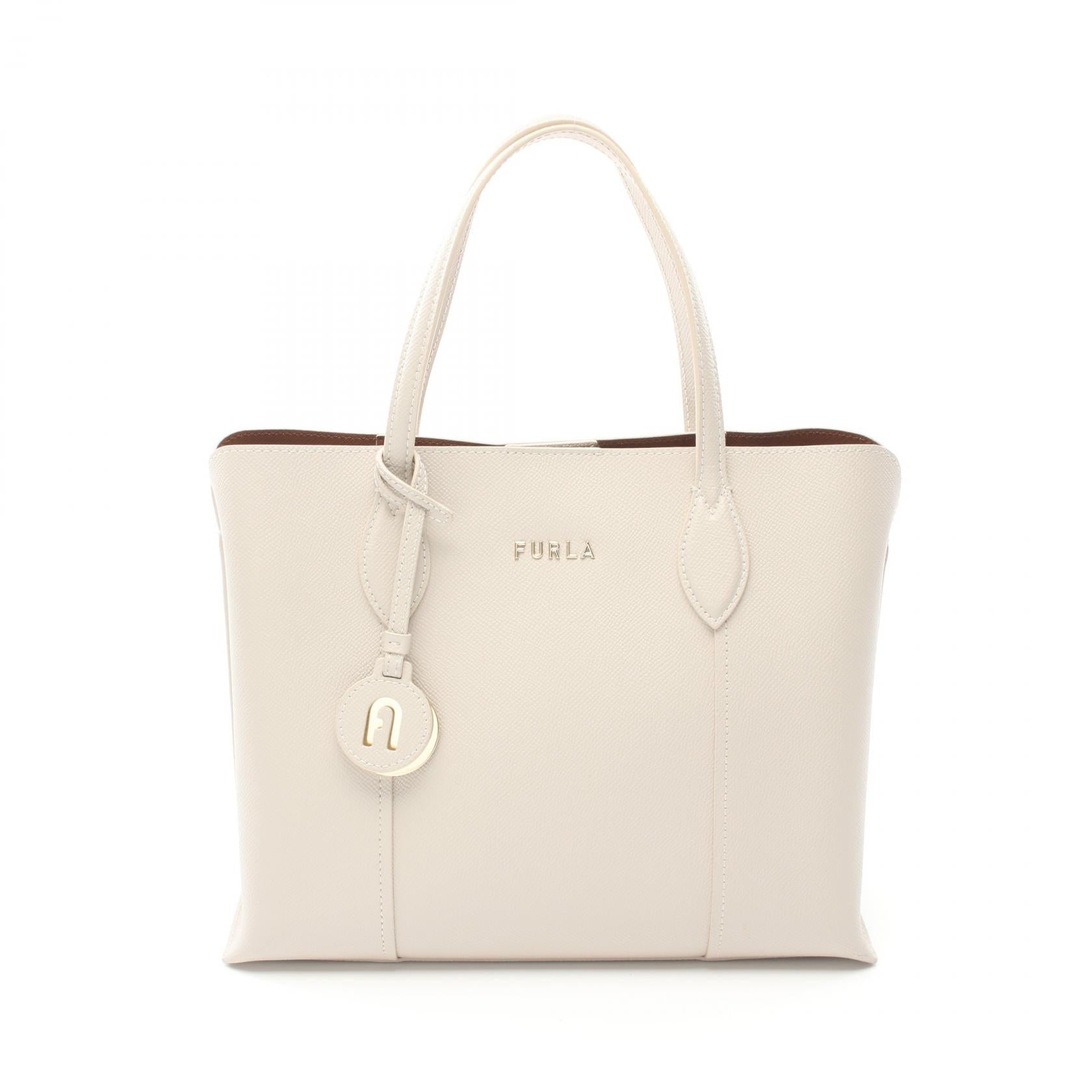 Furla VITTORIA M Leather Tote Bag