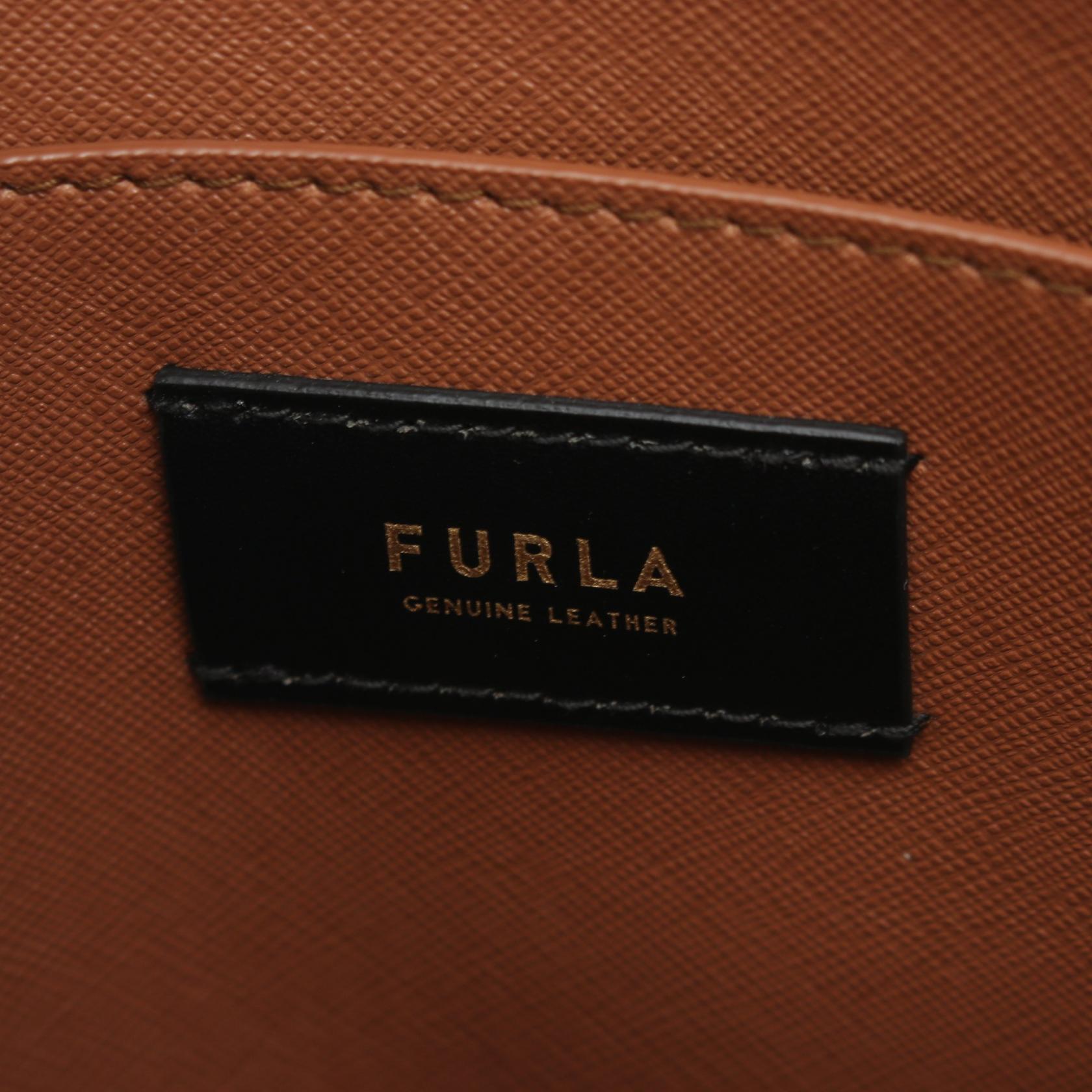 Furla VITTORIA M Leather Tote Bag