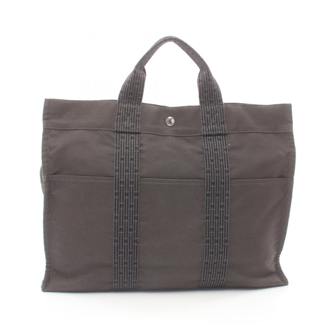 Hermes Nylon Canvas Tote Bag