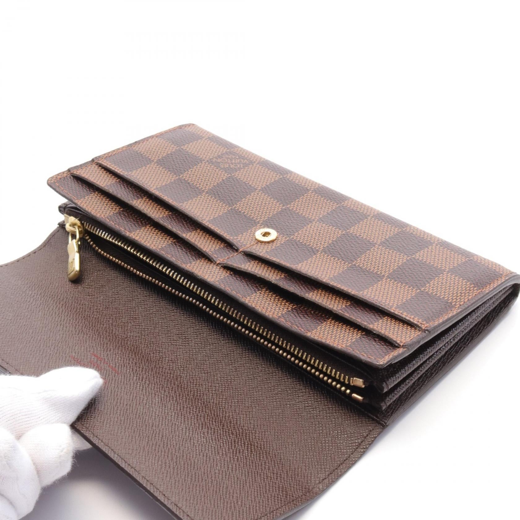 Louis Vuitton Damier Long Wallet N61734