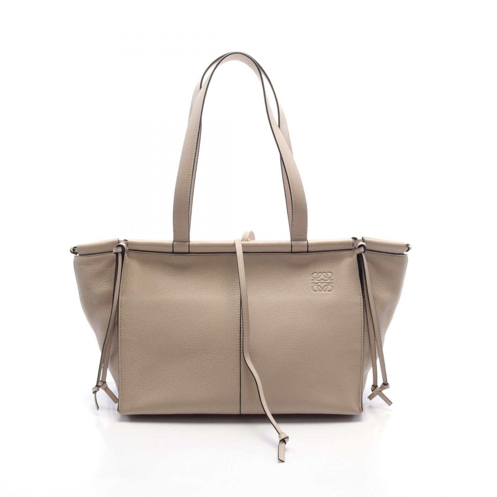 Loewe Cushion Small Leather Tote Bag