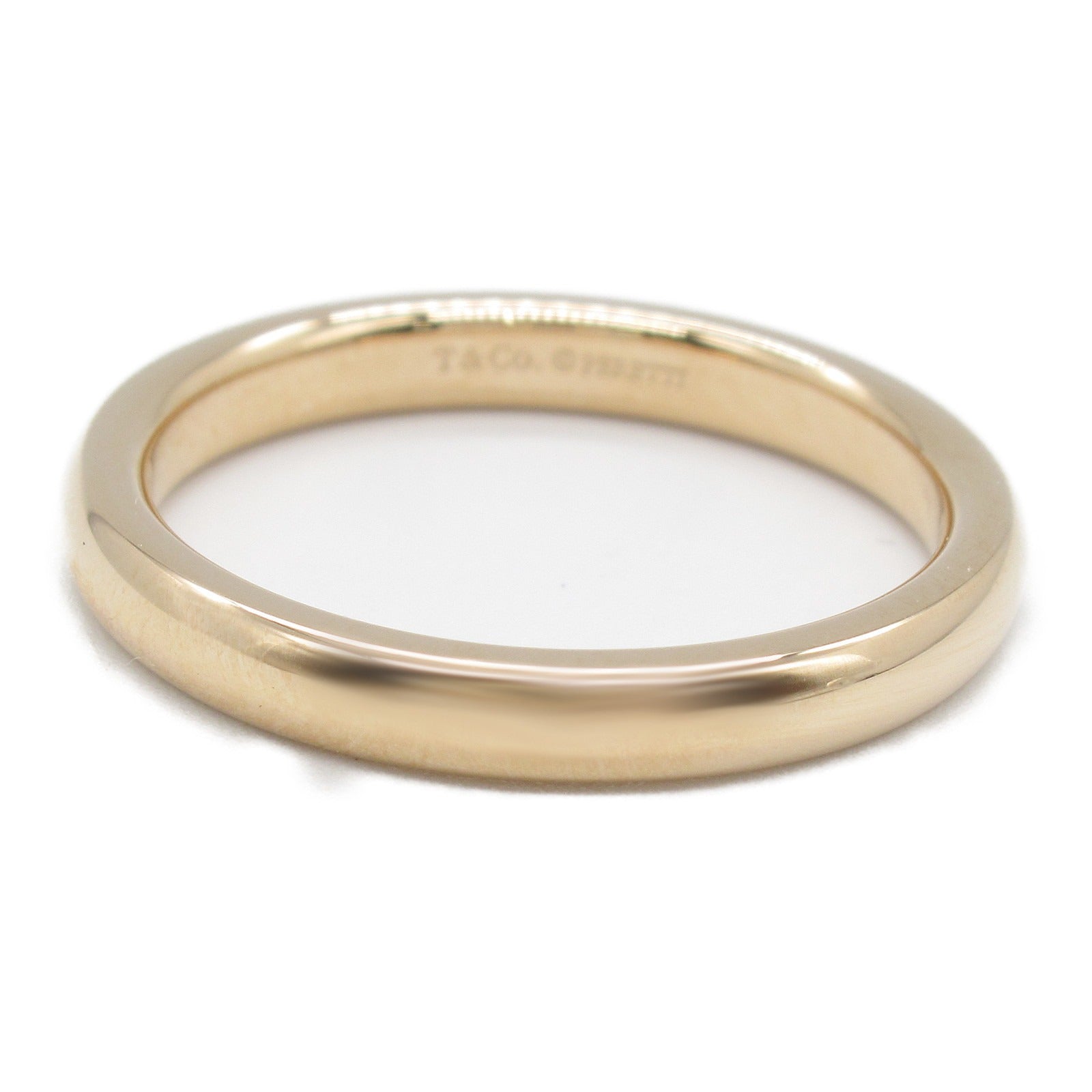 Tiffany & Co K18PG Pink Gold Forever Ring