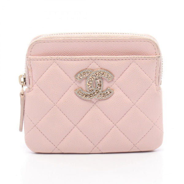 Chanel Zip Coin Purse Calfskin Coin Case