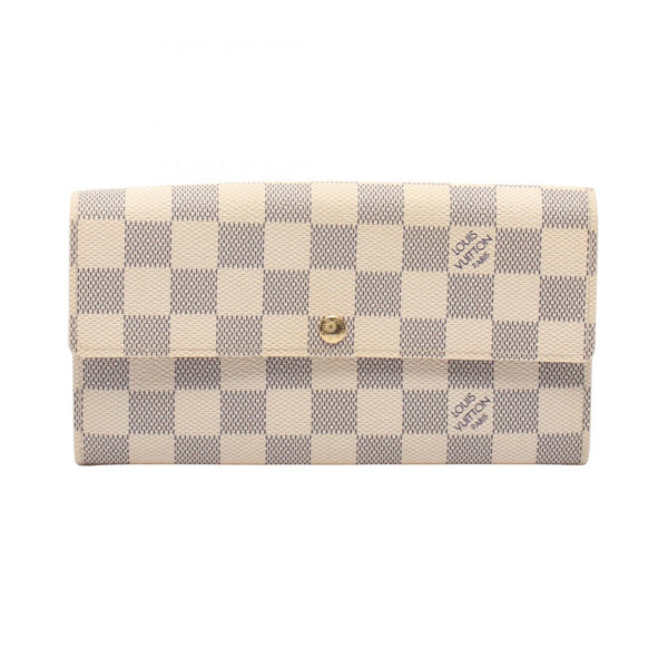 Louis Vuitton Portefeuille Sarah Damier Azur Long Wallet