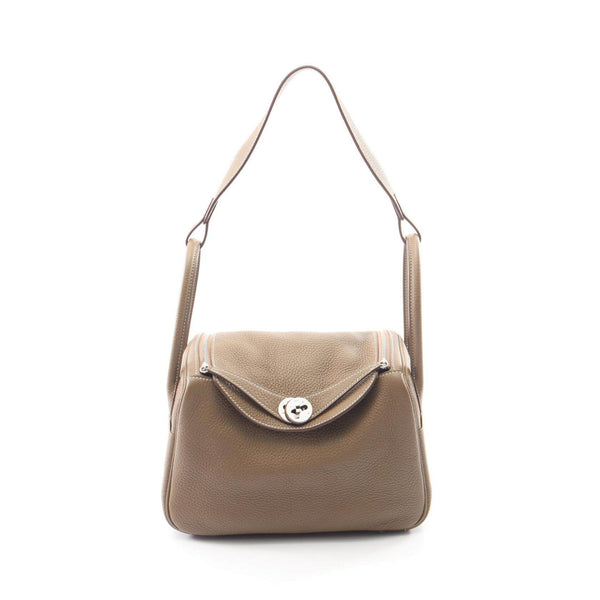 Hermes Lindy26 Taurillon Clemence Shoulder Bag