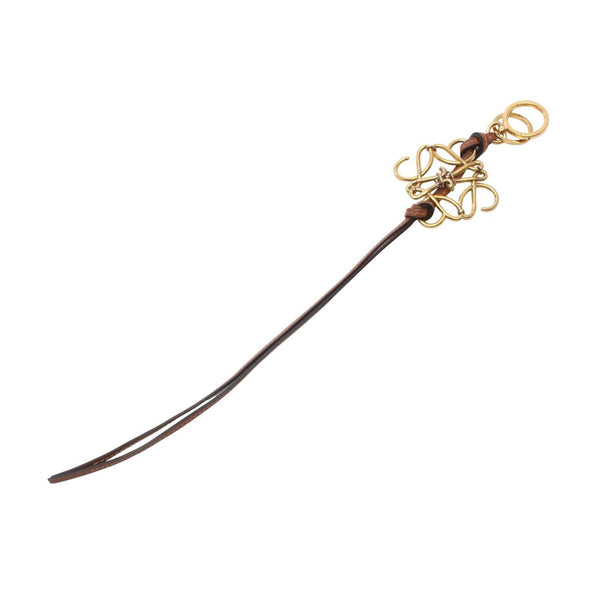 Loewe Anagram Leather Keyring