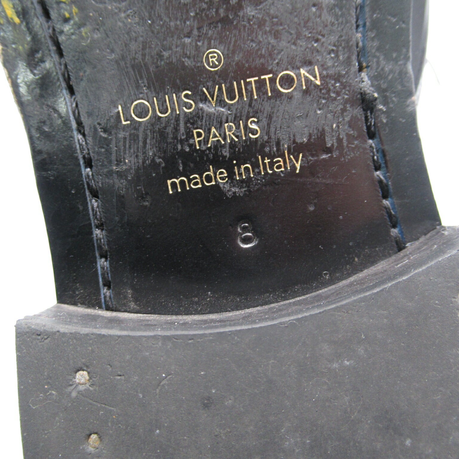 Louis Vuitton Leather Marsault Derby Shoes